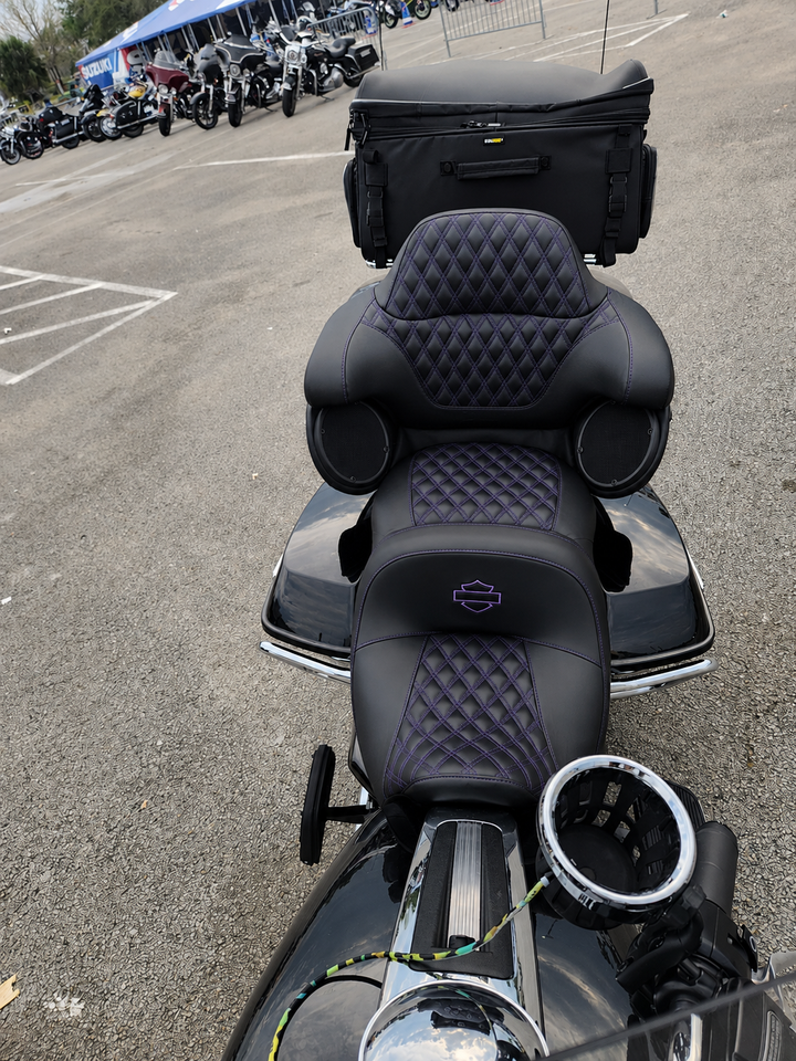 Seat Cover, Tourpak cover & Drivers backrest cover