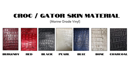 2-Tone Gator with Plain sides