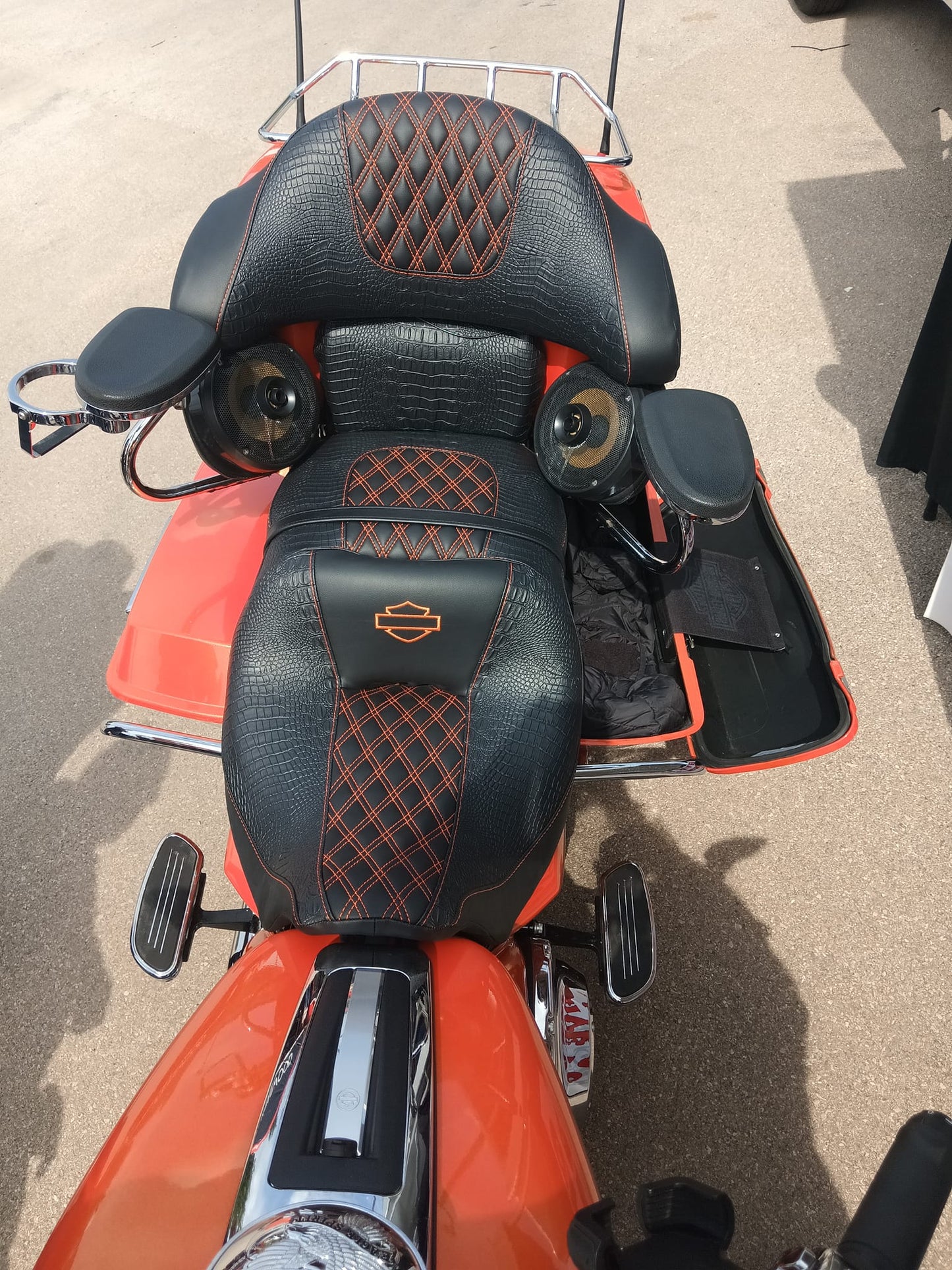 Seat cover & Tourpak Cover - Jim