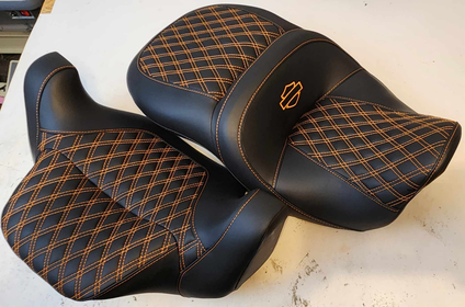 Replacement Seat Cover, Backrest And Tourpack