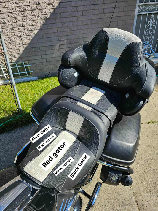 Ultra seat cover with tourpack to match
